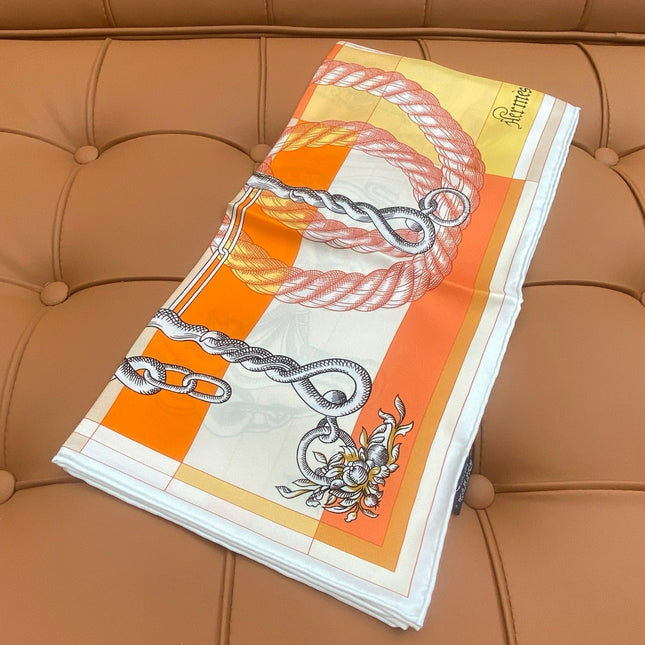 HERMES 25S SCARF 90 IN SILK 709682