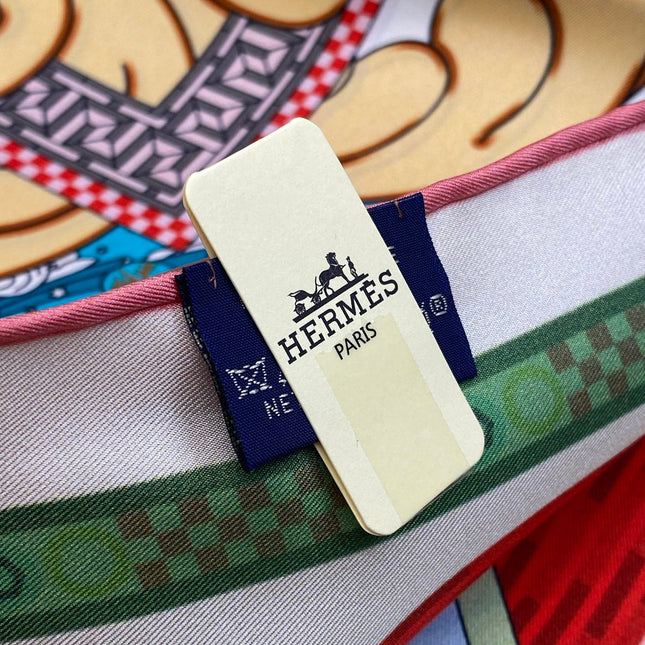 HERMES 25S SCARF 90 IN SILK 709684