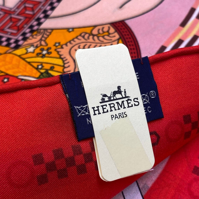 HERMES 25S SCARF 90 IN SILK 709685