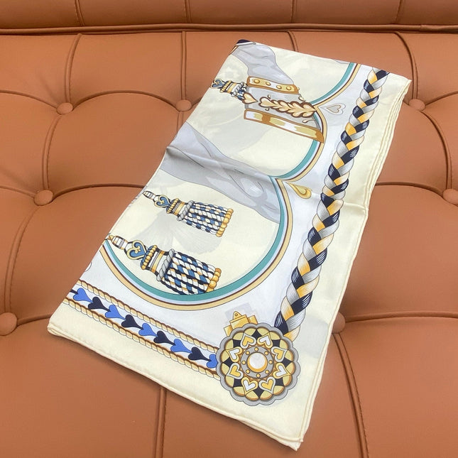 HERMES 25S SCARF 90 IN SILK 709686