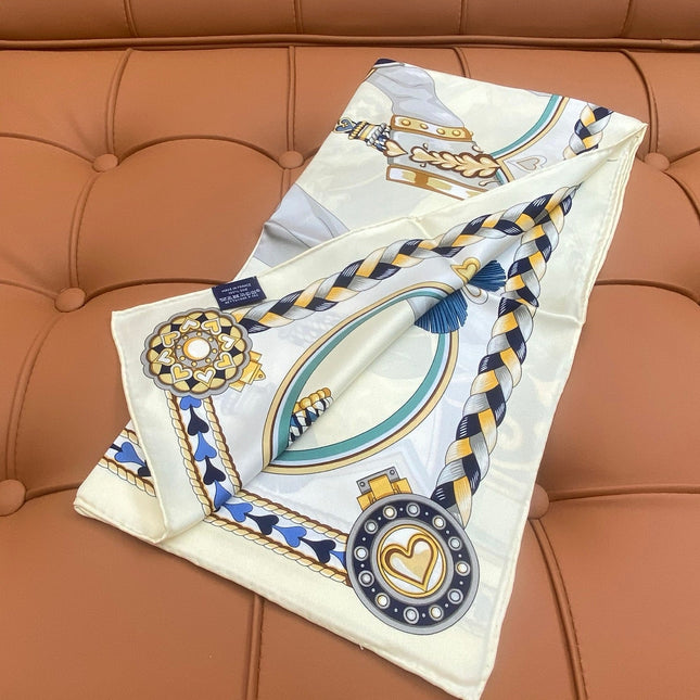 HERMES 25S SCARF 90 IN SILK 709686