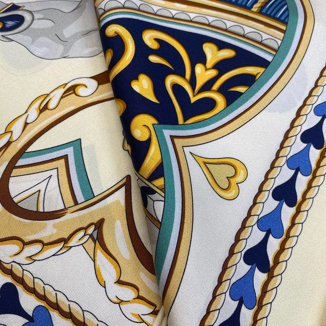 HERMES 25S SCARF 90 IN SILK 709686