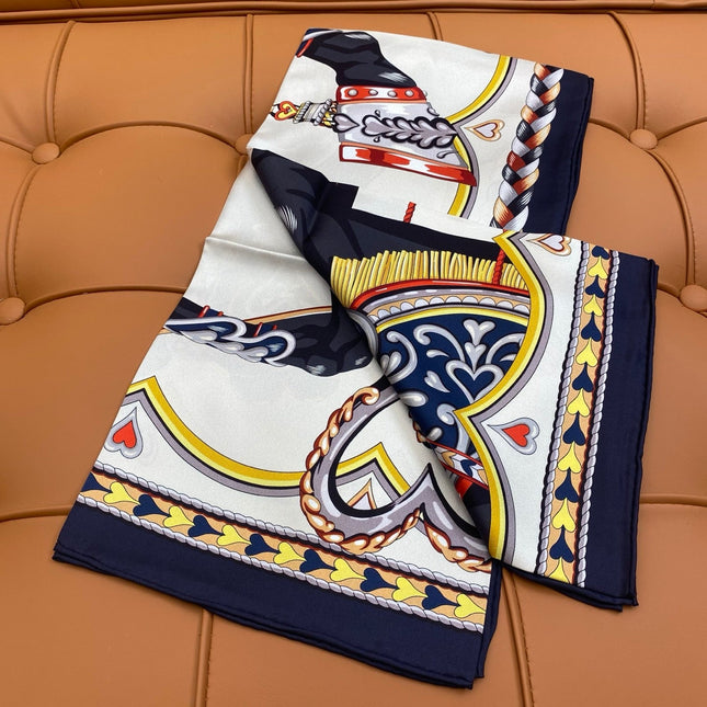 HERMES 25S SCARF 90 IN SILK 709687