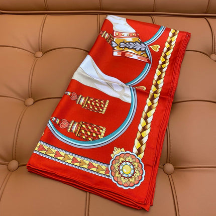 HERMES 25S SCARF 90 IN SILK 709688