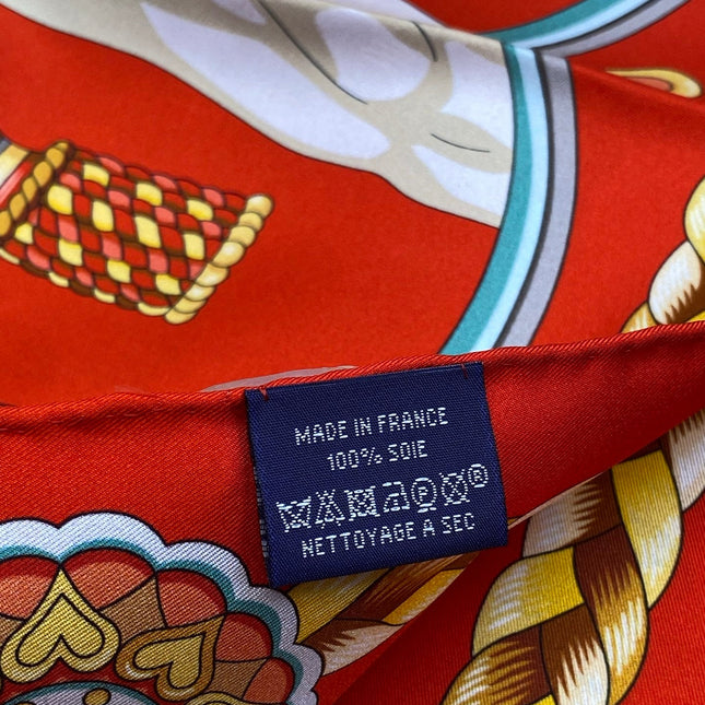 HERMES 25S SCARF 90 IN SILK 709688