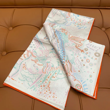HERMES 25S SCARF 90 IN SILK 709689