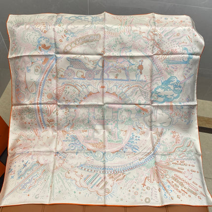 HERMES 25S SCARF 90 IN SILK 709689