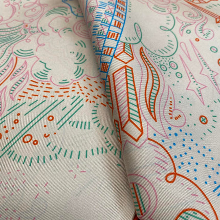 HERMES 25S SCARF 90 IN SILK 709689