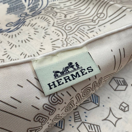 HERMES 25S SCARF 90 IN SILK 709690