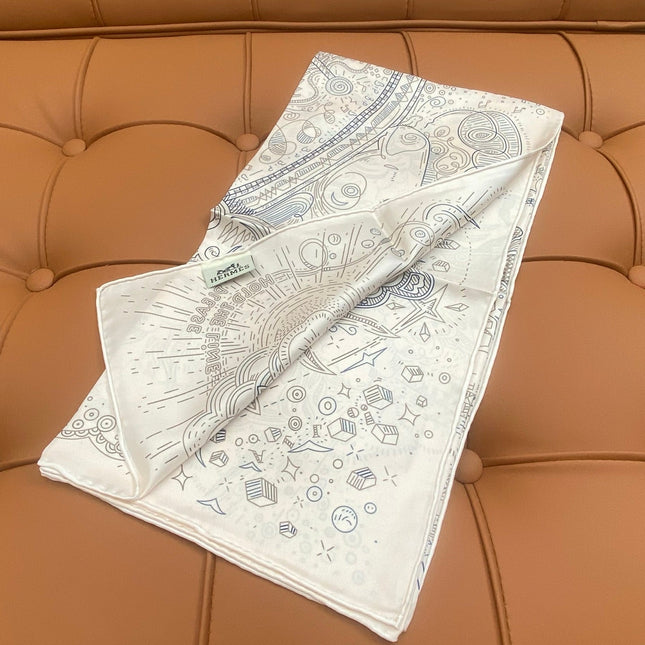 HERMES 25S SCARF 90 IN SILK 709690