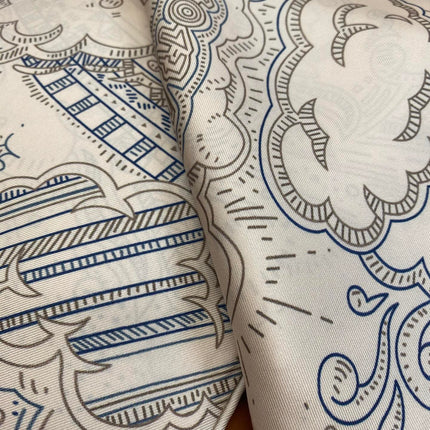 HERMES 25S SCARF 90 IN SILK 709690