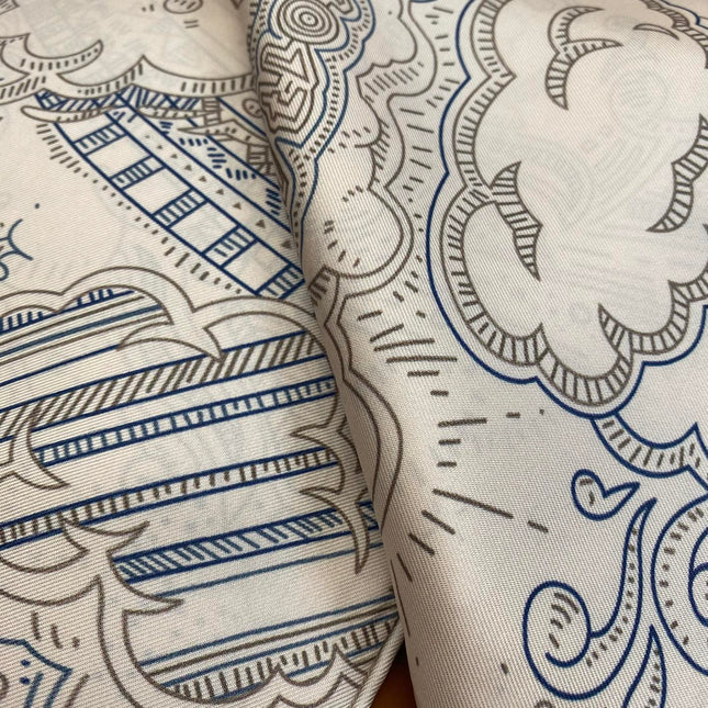 HERMES 25S SCARF 90 IN SILK 709690