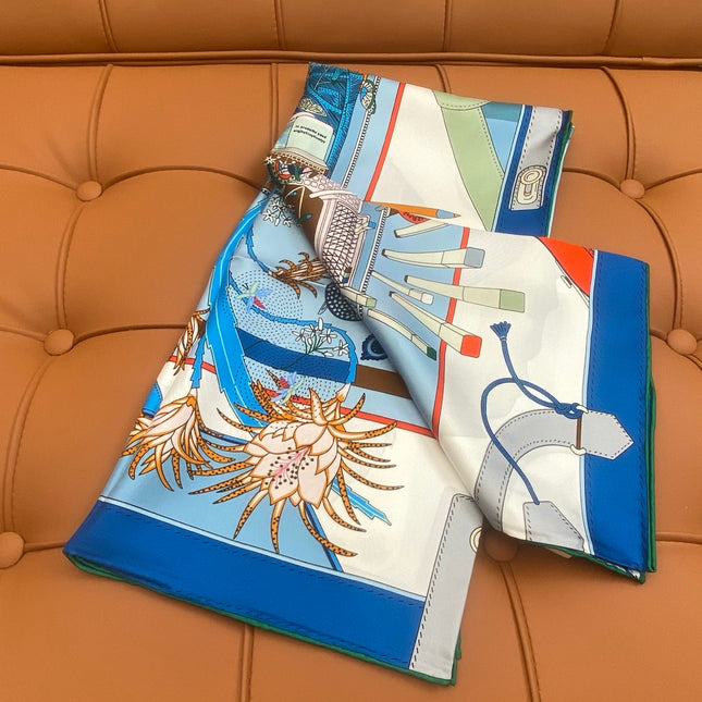 HERMES 25S SCARF 90 IN SILK 718477