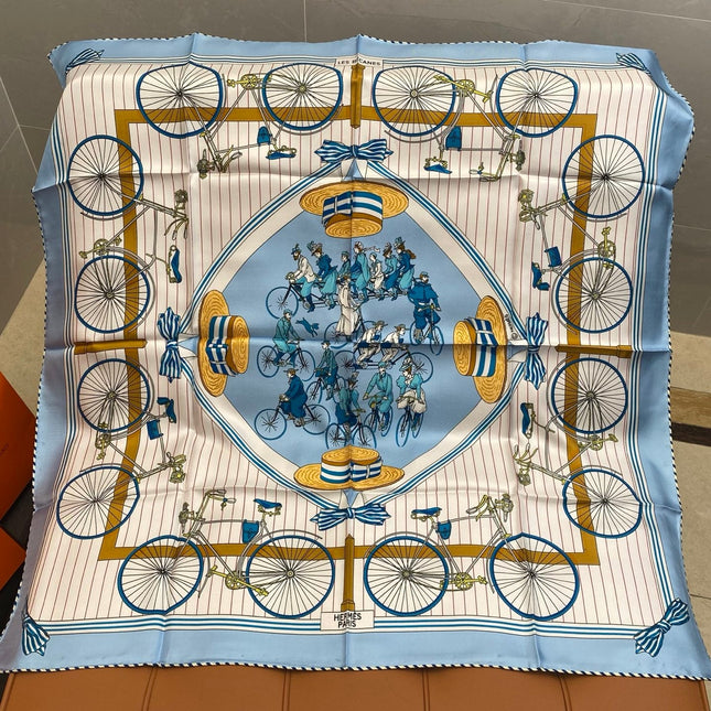 HERMES 25S SCARF 90 IN SILK 718478