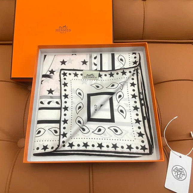 HERMES 25S SCARF 90 IN SILK 718479