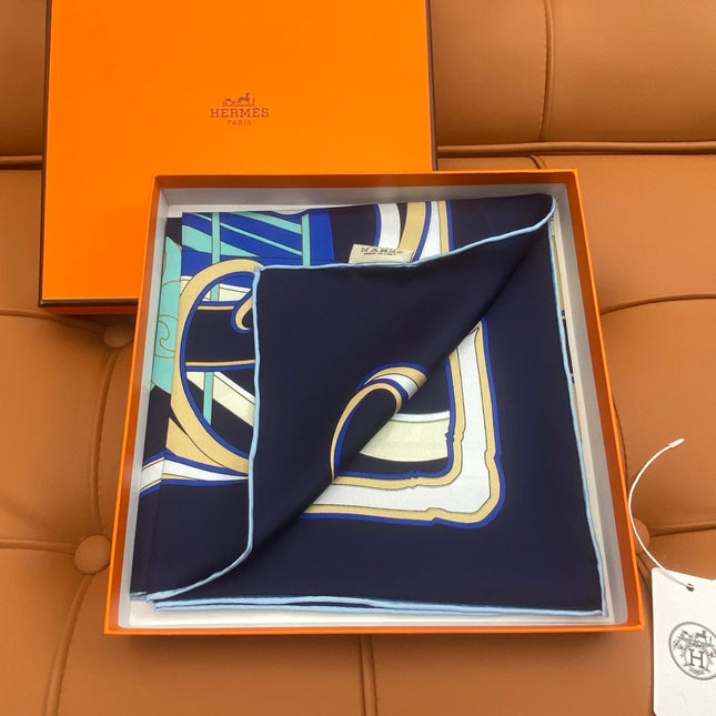HERMES 25S SCARF 90 IN SILK 718489