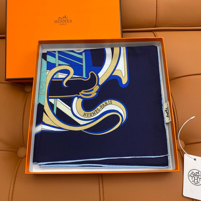 HERMES 25S SCARF 90 IN SILK 718489