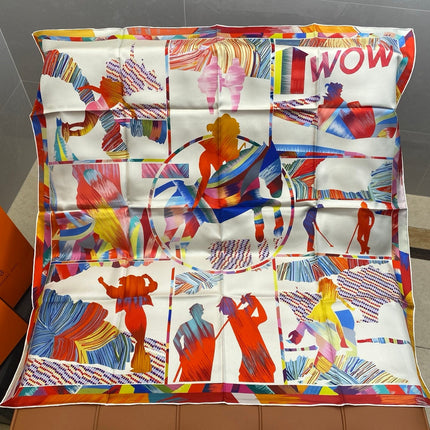 HERMES 25S SCARF 90 IN SILK 718483