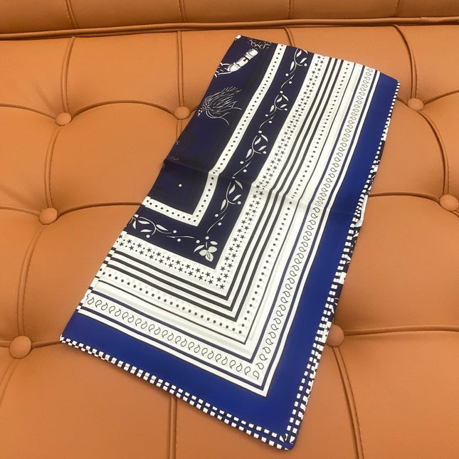 HERMES 25S SCARF 90 IN SILK 718485