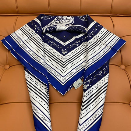 HERMES 25S SCARF 90 IN SILK 718485