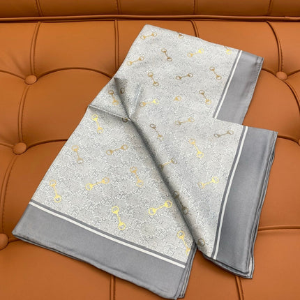 GUCCI 25S SCARF 90 IN SILK 718507