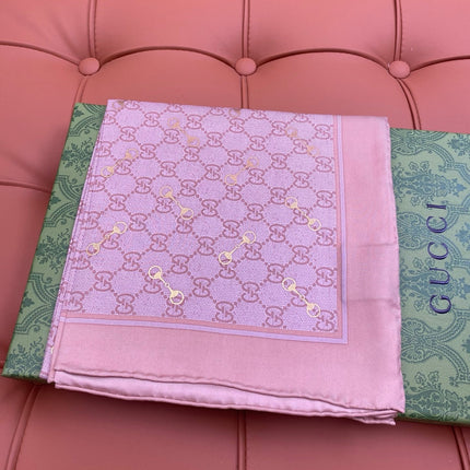 GUCCI 25S SCARF 90 IN SILK 718508