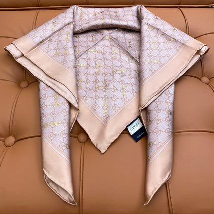 GUCCI 25S SCARF 90 IN SILK 718508
