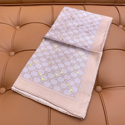 GUCCI 25S SCARF 90 IN SILK 718508