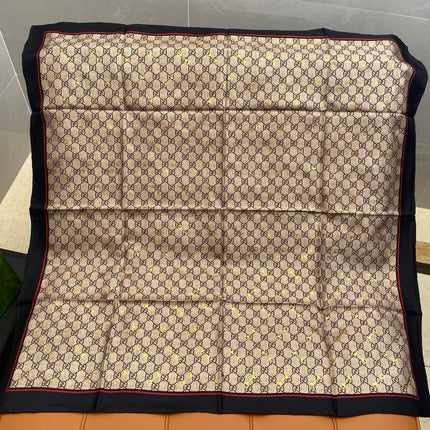 GUCCI 25S SCARF 90 IN SILK 718509