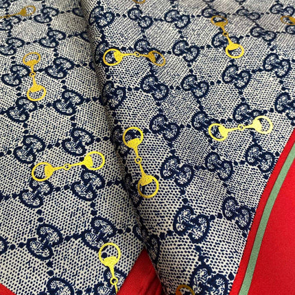 GUCCI 25S SCARF 90 IN SILK 718515