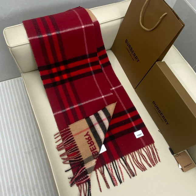 BURBERRY 25S SCARF 168 CM IN CASHMERE 935610
