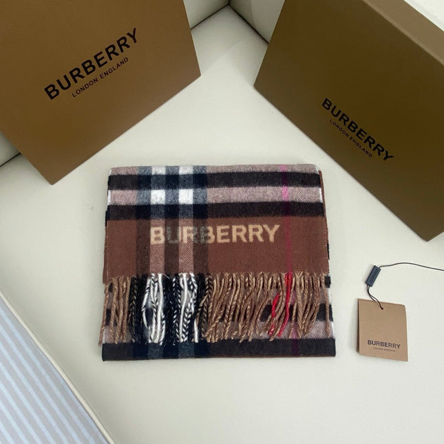 BURBERRY 25S SCARF 168 CM IN CASHMERE 935609