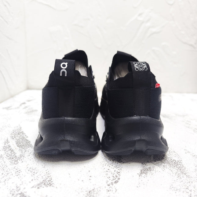 CLOUDTILT SNEAKER IN BLACK RECYCLED POLYESTER