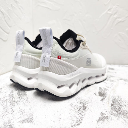 CLOUDTILT 2.0 SNEAKER PALE GRAY CALFSKIN AND BREATHABLE MESH