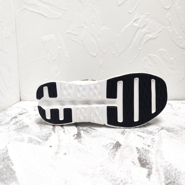 CLOUDTILT 2.0 SNEAKER PALE GRAY CALFSKIN AND BREATHABLE MESH