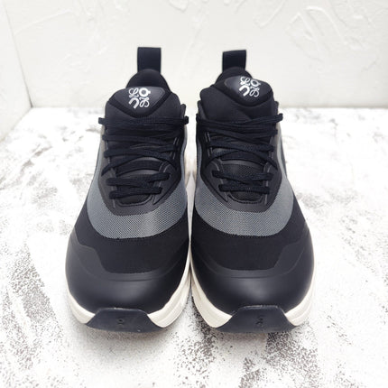 CLOUDTILT 2.0 SNEAKER IN BLACK CALFSKIN AND BREATHABLE MESH