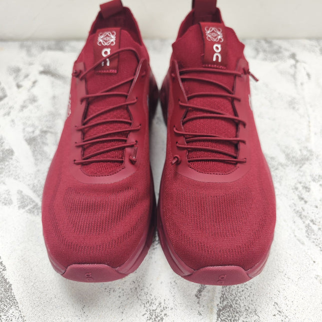 CLOUDTILT SNEAKER IN JAM RED RECYCLED POLYESTER