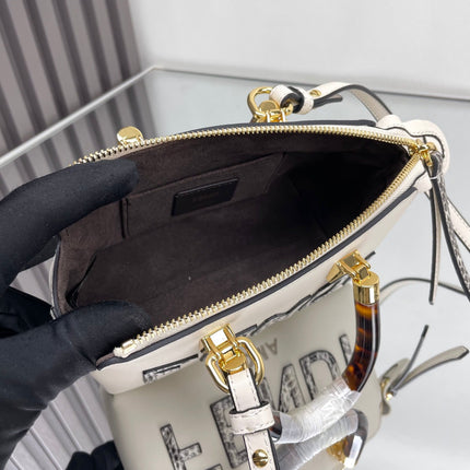 BY THE WAY MINI 18 IN WHITE LAMBSKIN GOLD HARDWARE