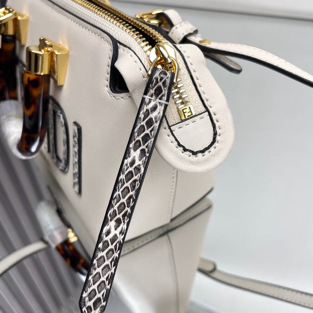 BY THE WAY MINI 18 IN WHITE LAMBSKIN GOLD HARDWARE