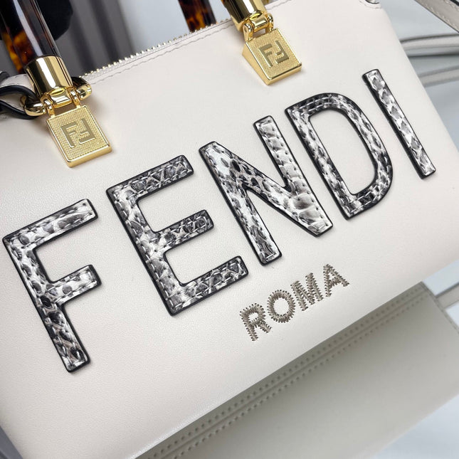 BY THE WAY MINI 18 IN WHITE LAMBSKIN GOLD HARDWARE