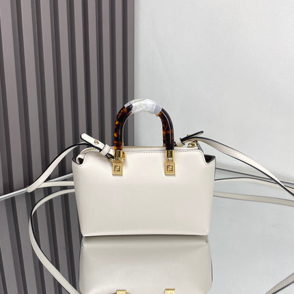 BY THE WAY MINI 18 IN WHITE LAMBSKIN GOLD HARDWARE