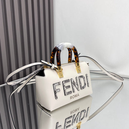 BY THE WAY MINI 18 IN WHITE LAMBSKIN GOLD HARDWARE