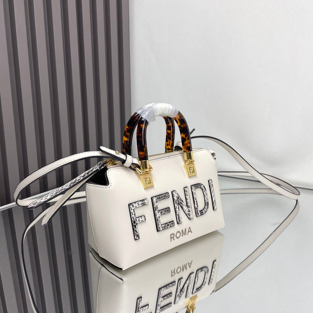 BY THE WAY MINI 18 IN WHITE LAMBSKIN GOLD HARDWARE