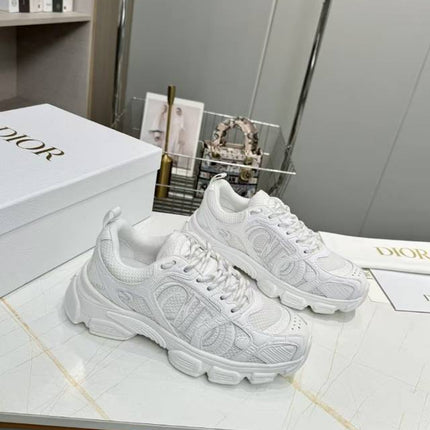 CD CHORONO SNEAKER IN WHITE MESH