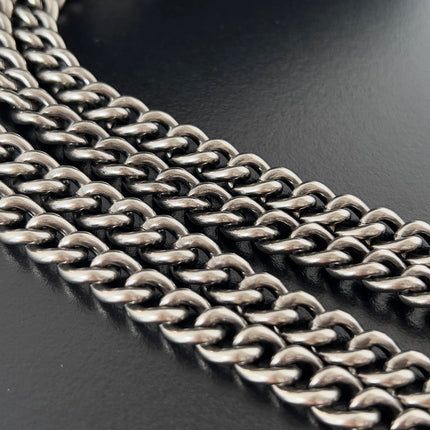 CRUSH TOTE BAG 20 IN BLACK QUILTED CALFSKIN SILVER HARDWARE