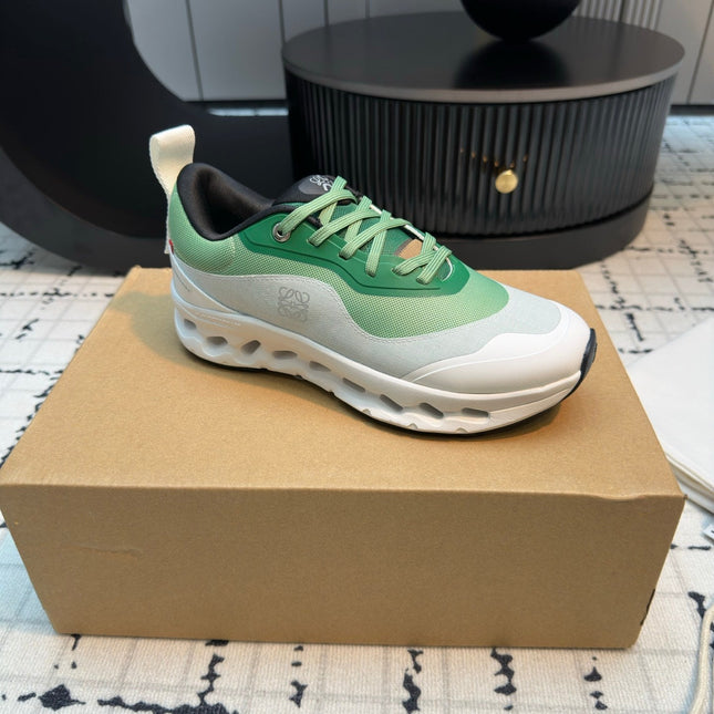 LW CLOUDTILT 2.0 SNEAKER WHITE AND GREEN POLYESTER