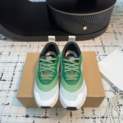 LW CLOUDTILT 2.0 SNEAKER WHITE AND GREEN POLYESTER