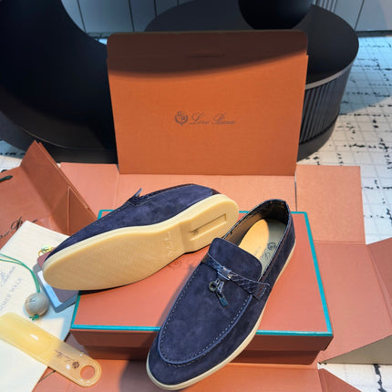 LP SUMMER WALK LOAFER NAVY BLUE SUEDE 219156
