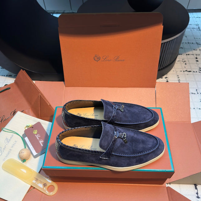 LP SUMMER WALK LOAFER NAVY BLUE SUEDE 219156