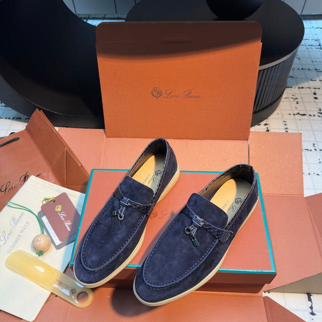 LP SUMMER WALK LOAFER NAVY BLUE SUEDE 219156